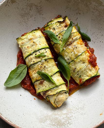 Cannelonis de courgette 😌