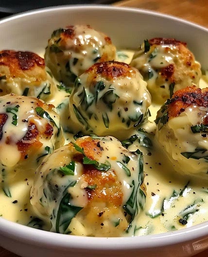 Chicken ricotta meatballs