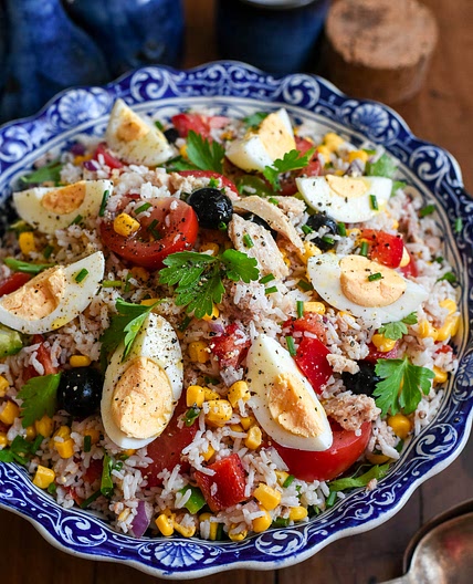 French-style Rice and Tuna Salad