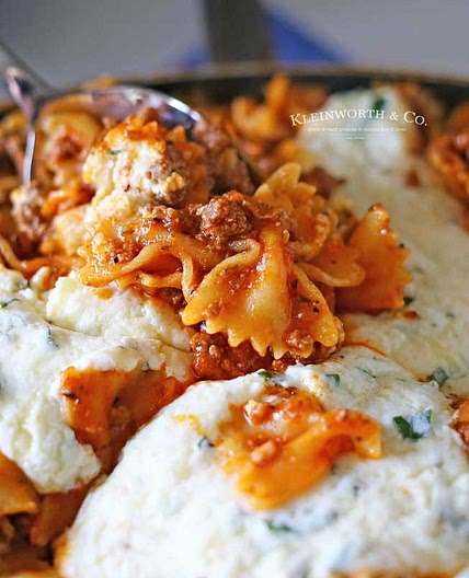Skillet Lasagna