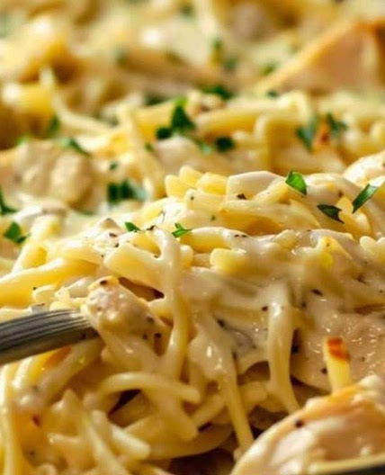 Easy Chicken Tetrazzini