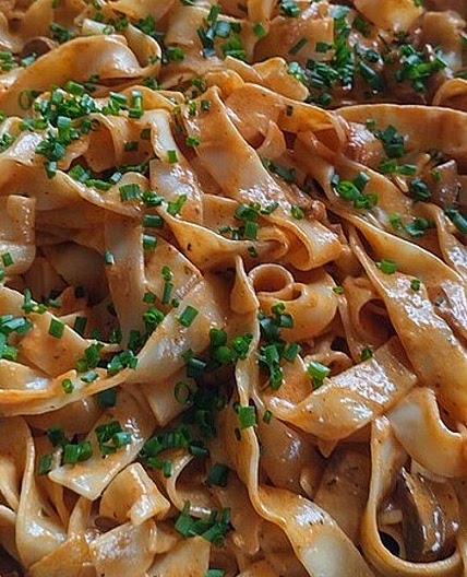 Pilz-Pfanne mit Nudeln