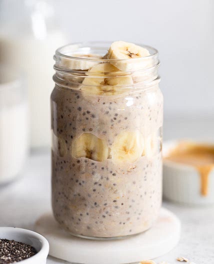 Desayuno 2 overnight oats