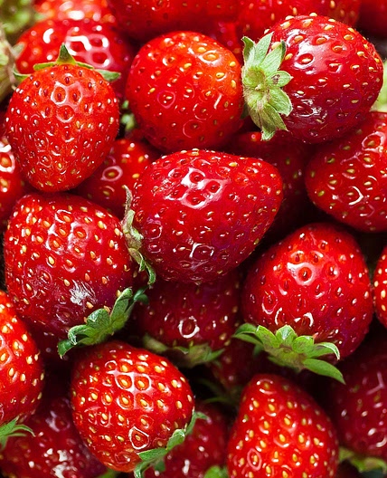 Merienda fresas 