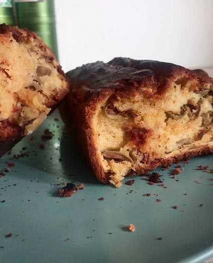 Cake aux olives et parmesan