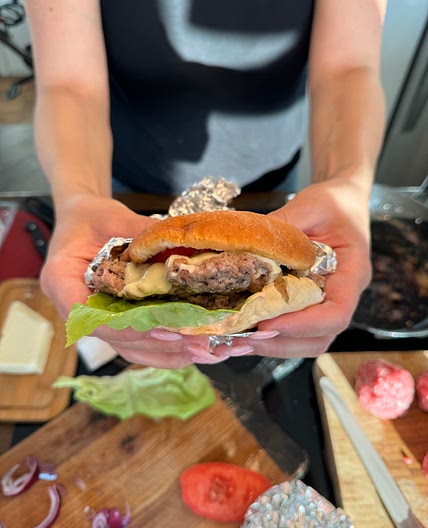 Homemade Smash Burgers