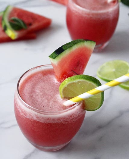 Watermelon Smoothie with Coconut Water