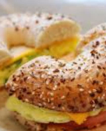 Egg bagle sandwich (not my pic)