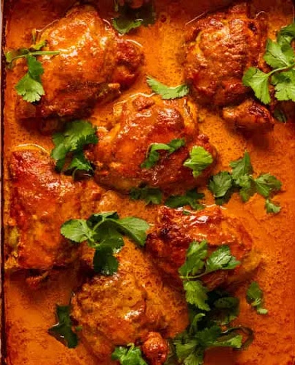 One-pan Baked Butter Chicken