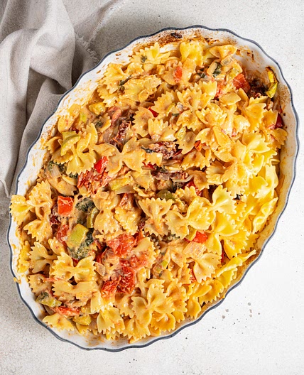 Creamy Roasted Vegetable Pasta