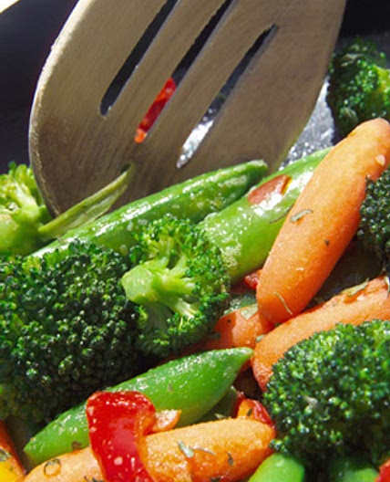 STIR-FRY WITH ORANGE JUICE SAUCE