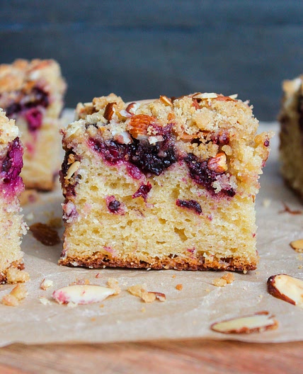 Blackberry Almond Cake