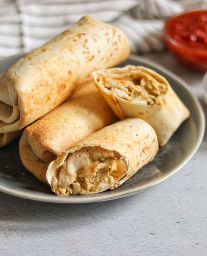 Air Fryer Chimichangas