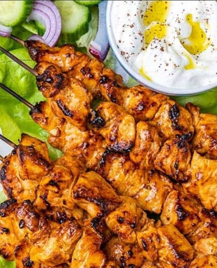 Chicken marinade (tawouk)