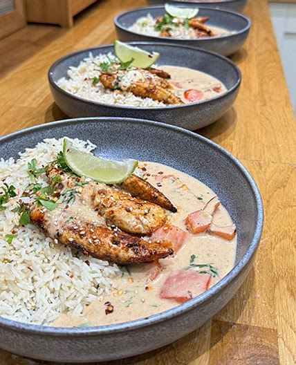One Pan Coconut and Lime Chicken