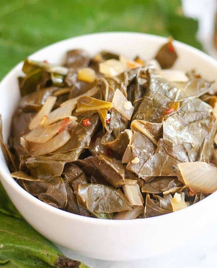 Savory Vegan Collard Greens