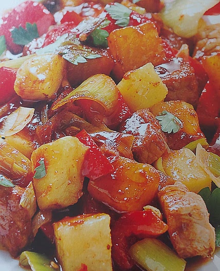 Schweinefleisch Süß-Sauer