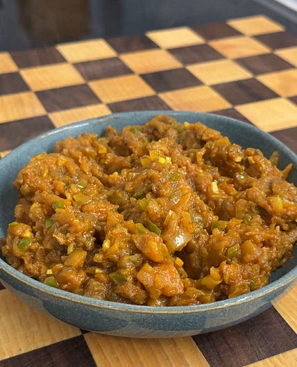Ikra - Armenian Eggplant Dip