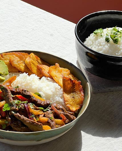My Mother’s Ecuadorian Lomo Saltado