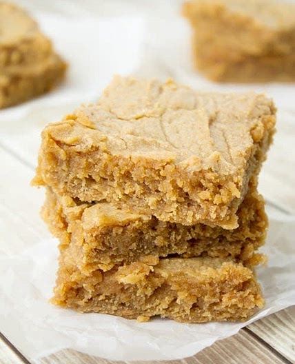 Peanut Butter Blondies