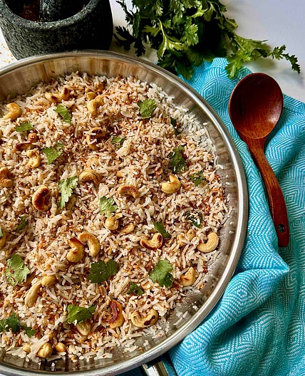 Cashew Coconut Rice 