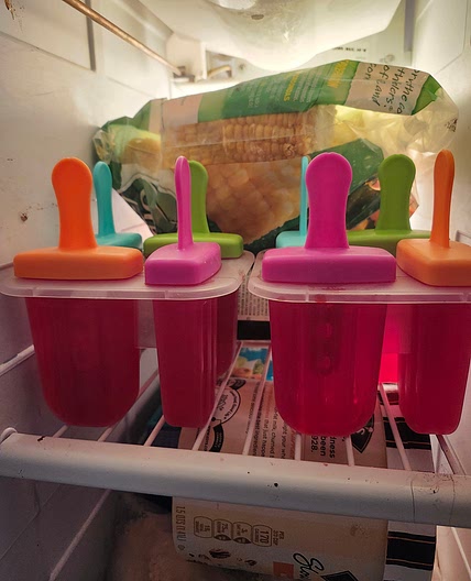 Dripless popsicles