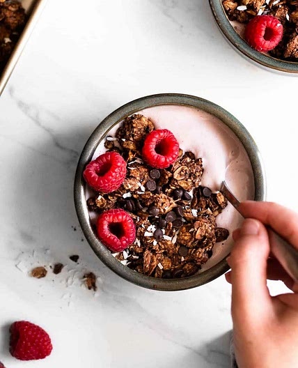 Protein Oat crumble breakfast
