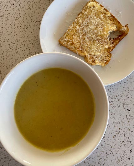 Curried Kumara Soup 
