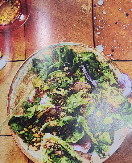 Herby Seeds with Toasted Cumin Vinaigrette