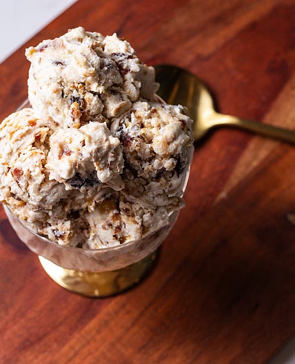 Salted Caramel Cottage Cheese Ice Cream (high protein)