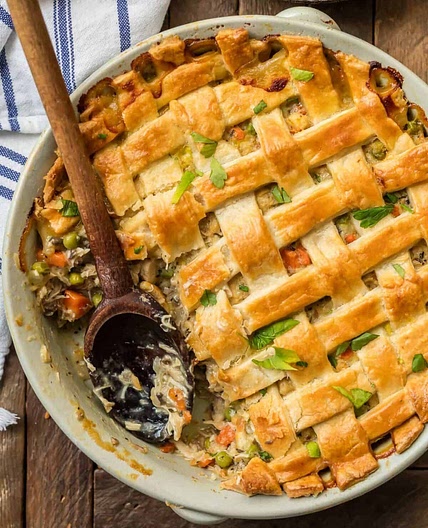 Chicken Pot Pie Casserole