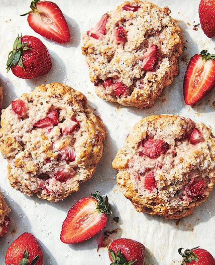 Strawberries & Cream Scones