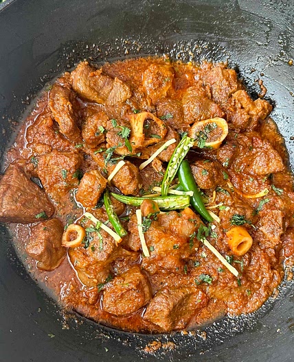 Mutton Koyla Karahi