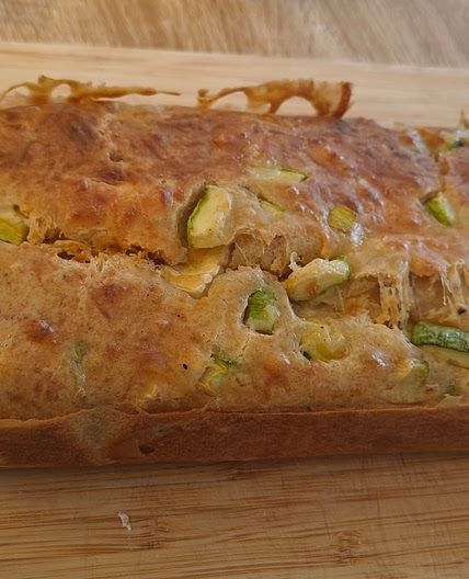 Cake courgette et chèvre