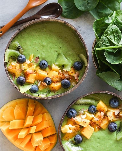 Mango Spinach smoothie 