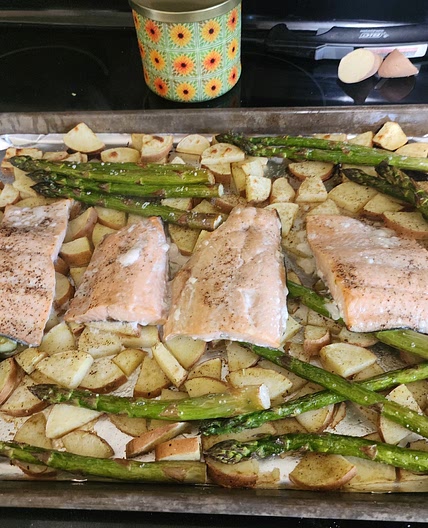 Salmon & sweet patatos