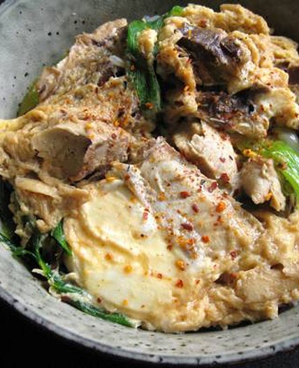 Mackerel & Egg Rice Bowl