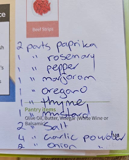 Aussie spice blend