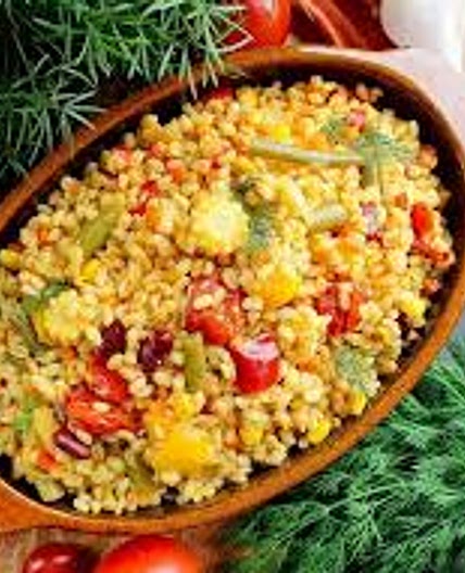 Bulgur s ovoschami