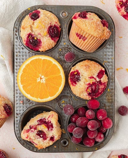 Cranberry Orange Muffins