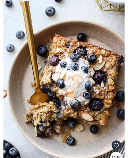 RFD Blueberry Oatmeal Bars