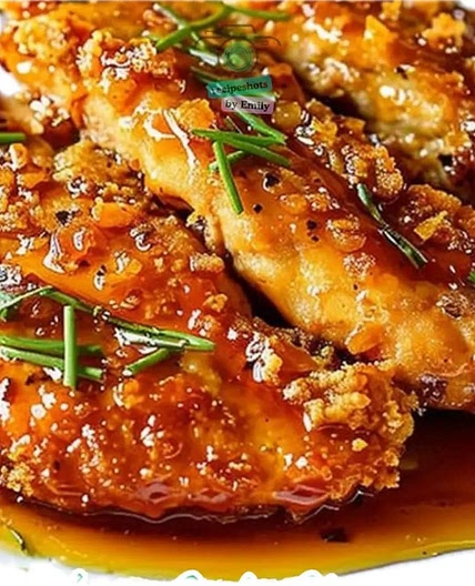 Crispy Honey Garlic Chicken 