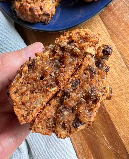 5 Ingredient Banana Breakfast Cookies