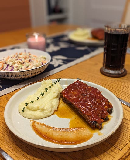 Kitchen Barbecue Ribs