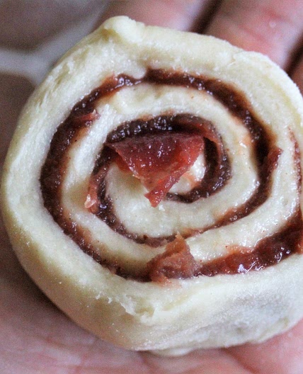 Apple Butter Cinnamon Rolls