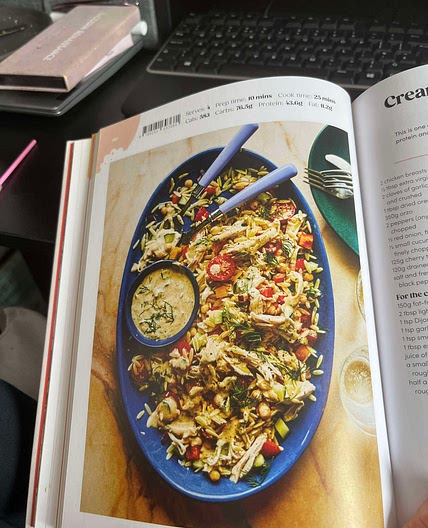 Creamy garlic chicken and also pasta salad
