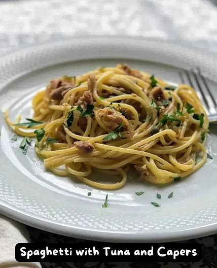 The Best Spaghetti with Tuna and Capers