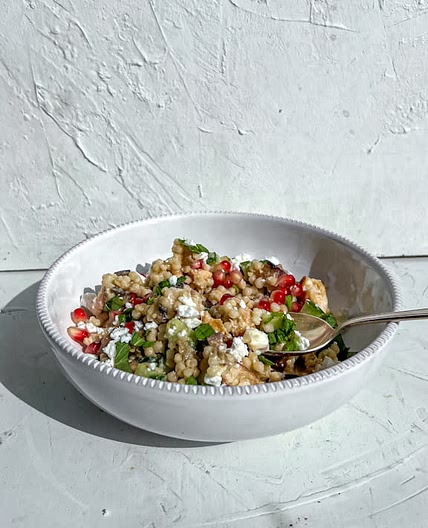 Tahini Couscous Salad
