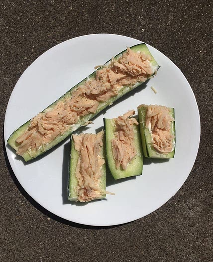 Cucumber boats 