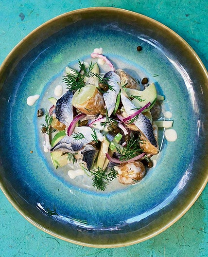 Potato and Herring Salad
